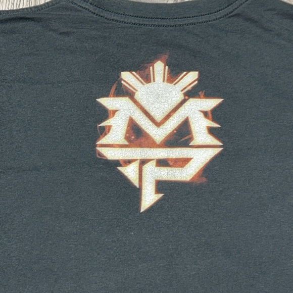 Vintage Y2K Nike Dri-Fit Manny Paquiao Phillipine Meteor Graphic Tee - Picture 8 of 9